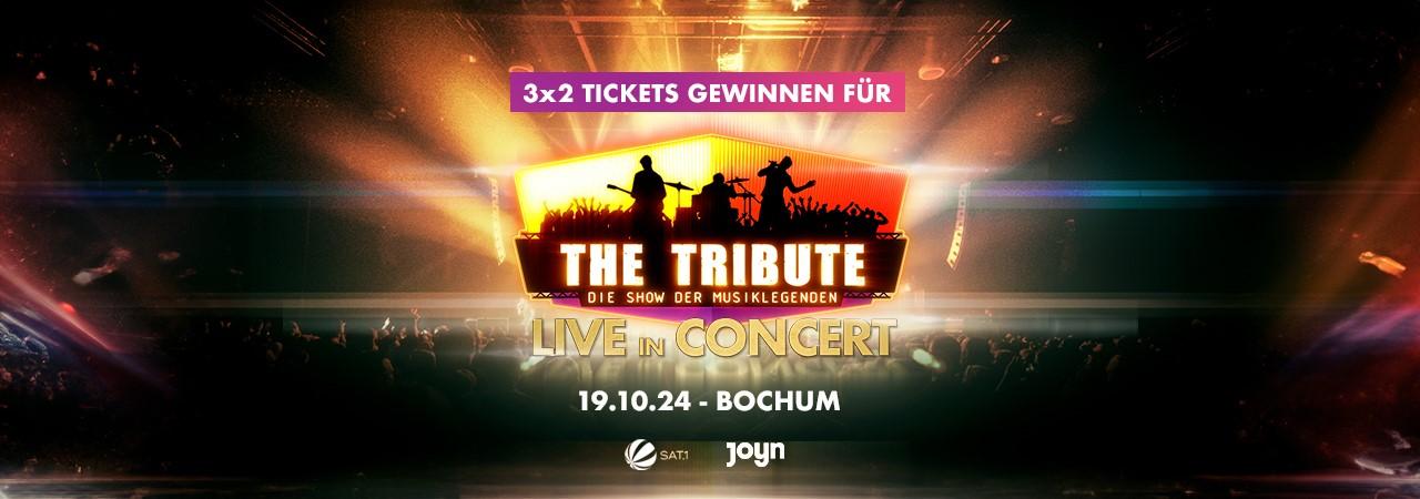 Tickets für die The Tribute Live Show Gewinnspiel